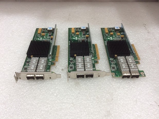 Silicom Dual Port 10Gb Fiber PCIe Server Adapters Lot (3)