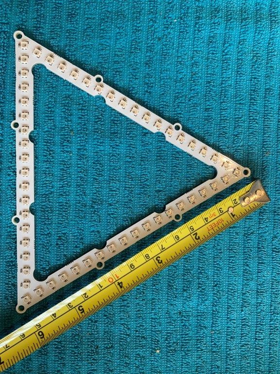 2 x Packets of LED Triangles (Unused)