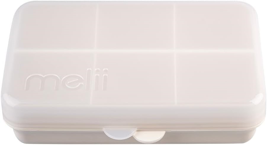 Melii Luxe Snackle Box Mini, 12.7 x 18.3 x 5.4 cm, 240 Grams - Ivory