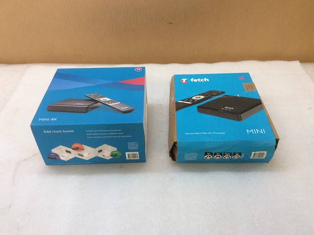 Fetch HY4424&H671T Mini 4K Set Top Box - New (Lot of 2)