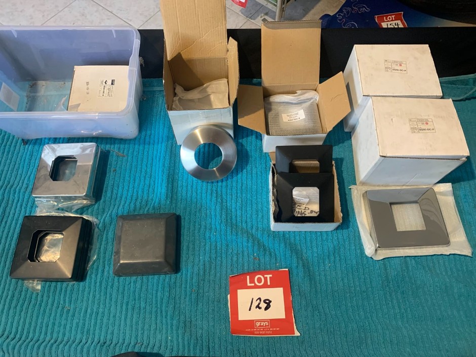 Assorted Slimline and Raised Dress Ring and Domical Covers (Unused)