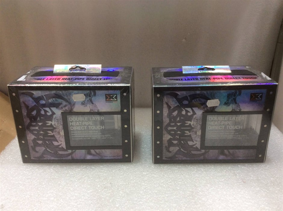 Xigmatek S1283V Double Layer Heat-Pipe Direct Touch CPU Cooler New (Lot of