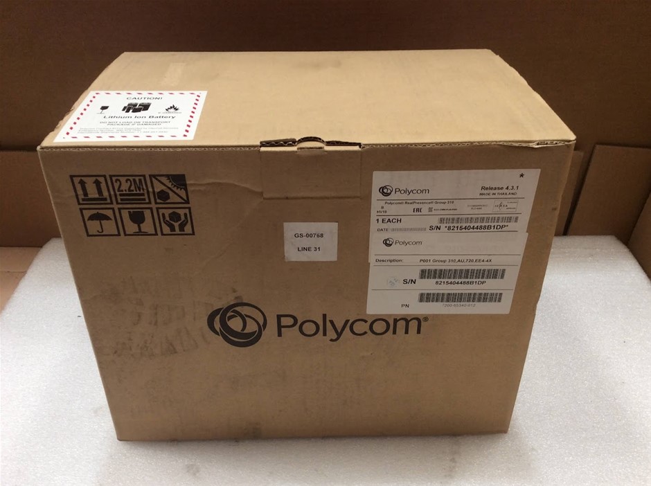 Polycom RealPresence Group 310 Video Conference System - New