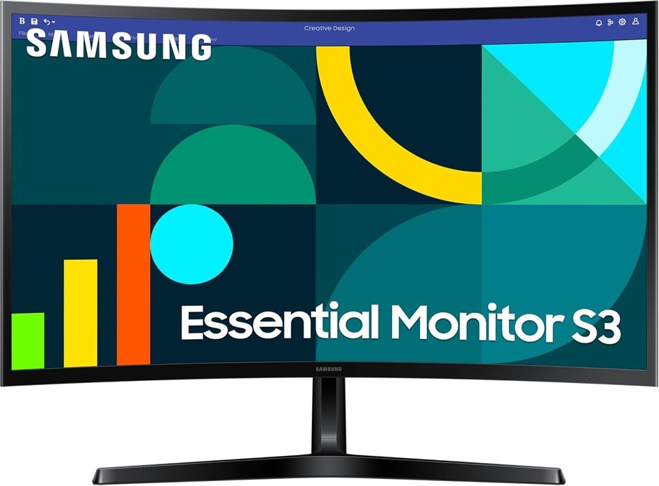 SAMSUNG S36GD Curved Monitor, 27 Inch Size. Buyers Note - Discount Freight