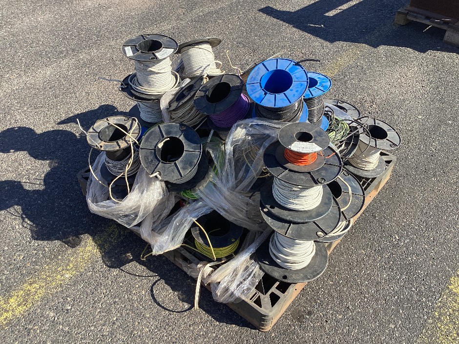 Pallet of Assorted Electrical Cable