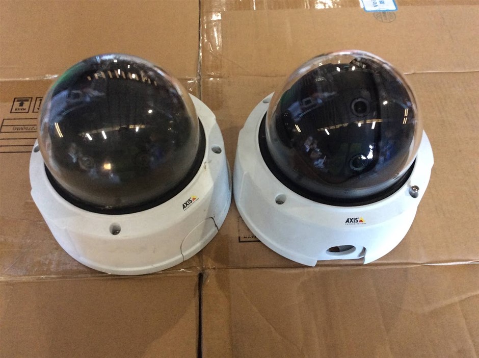 Axis P3807-PVE Dome Network Camera (Lot of 2)