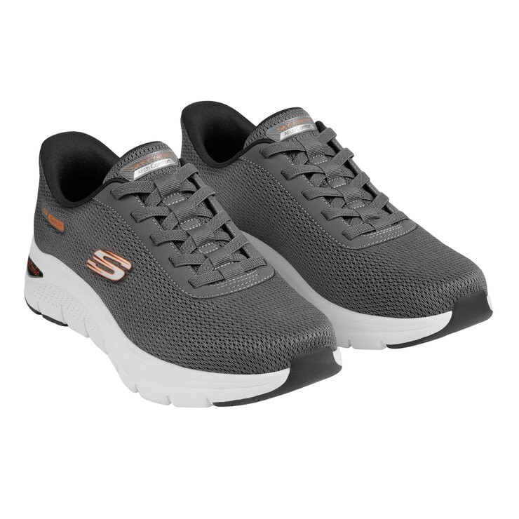 SKECHERS Men's Arch Comfy 2.0 Shoes, Size US11, Grey (CCOR), 66752CS. NB: s