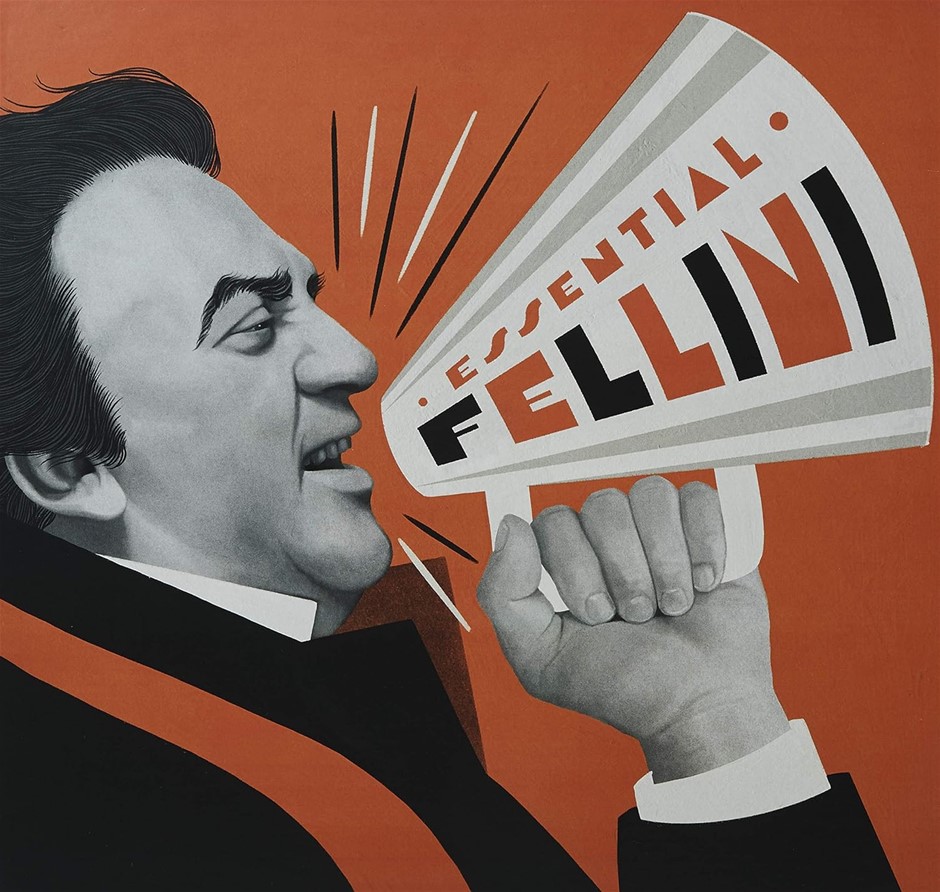 15 Disc Version ESSENTIAL FELLINI "The Criterion Collection" Blu-ray.  Buye
