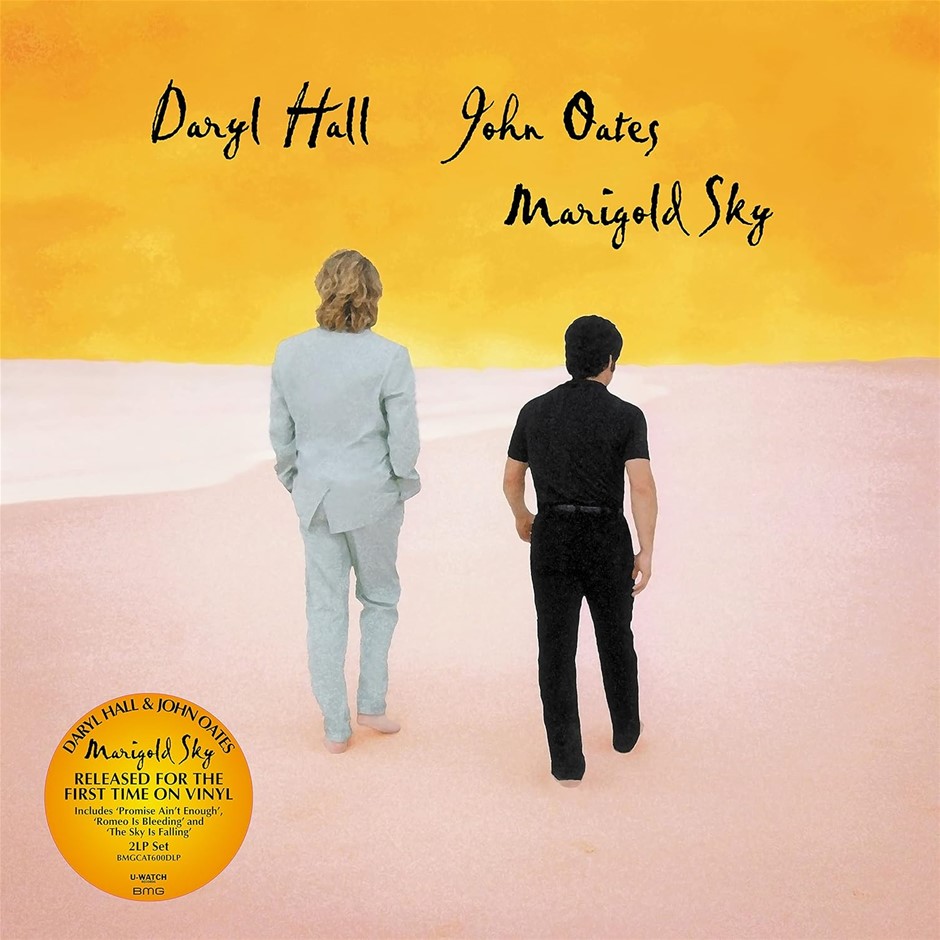 DARYL HALL & JOHN OATES Marigold Sky lp-record Vinyl.  Buyers Note - Discou