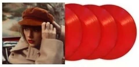 Red Taylors Version - Exclusive Limited Edition Red Colored Vinyl  Buyers N