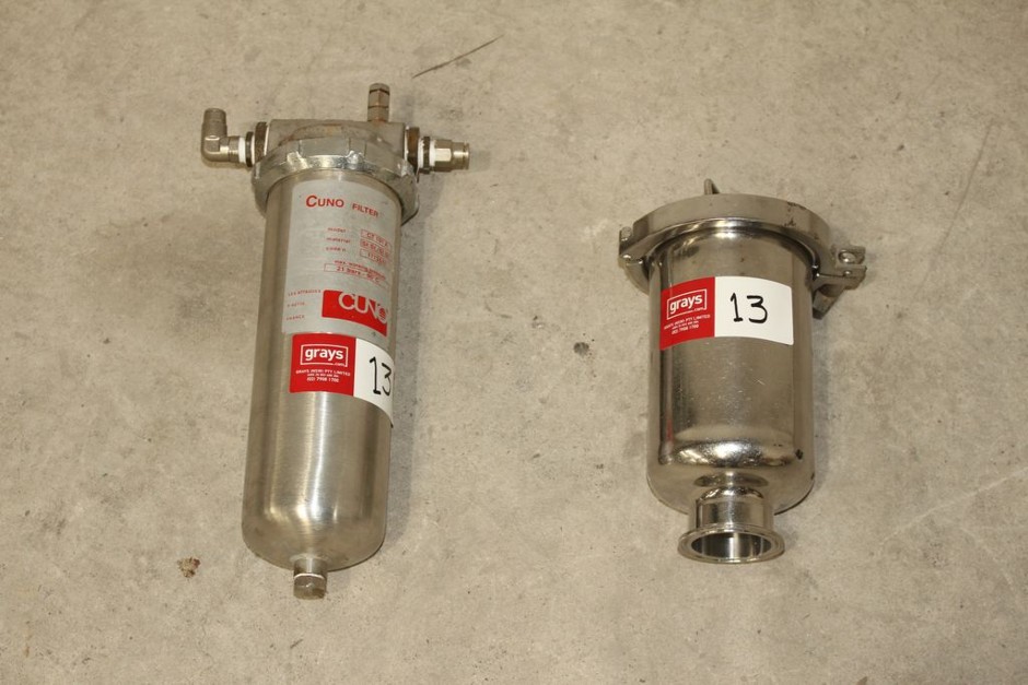 <p>Stainless Steel Inline Filter “Cuno”</p>