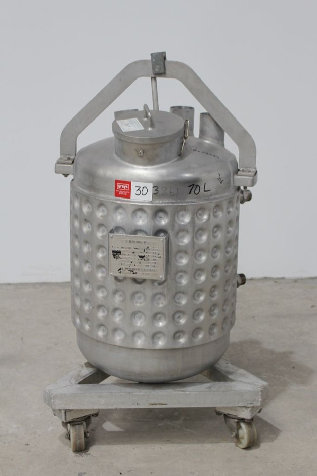 70L Dimple Jacketed Stainless Steel Tank
