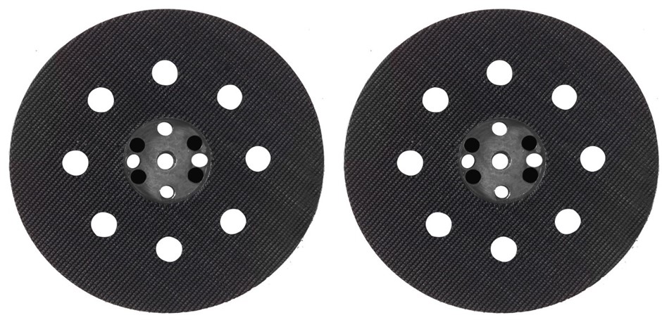 2x Bosch Accessories 1x 8-Hole Sanding Backing Pad (for Sanding Paint, Fill