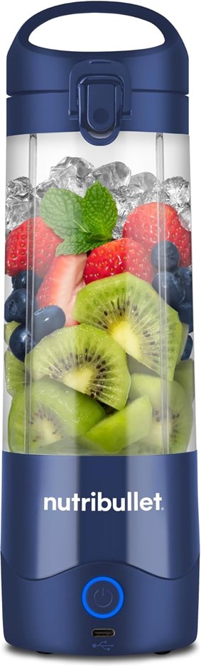 NUTRIBULLET Portable Blender, Personal Blender, 20 Oz Rechargeable, Charged