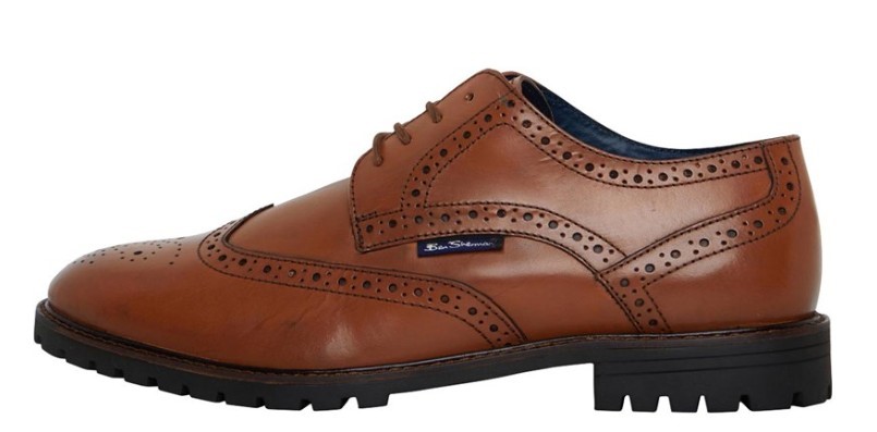 Ben Sherman Men's Winstone Shoe, Tan, 10 US