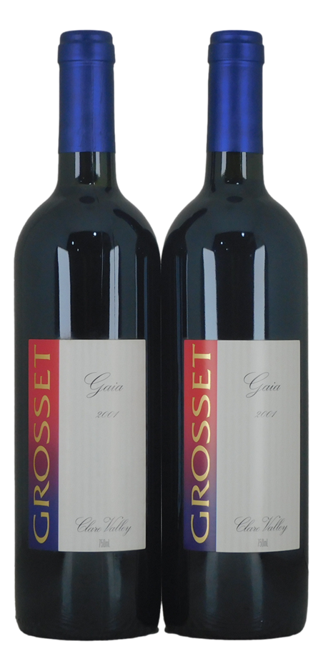 Grosset Gaia 2001 (2x 750mL), Clare Valley.