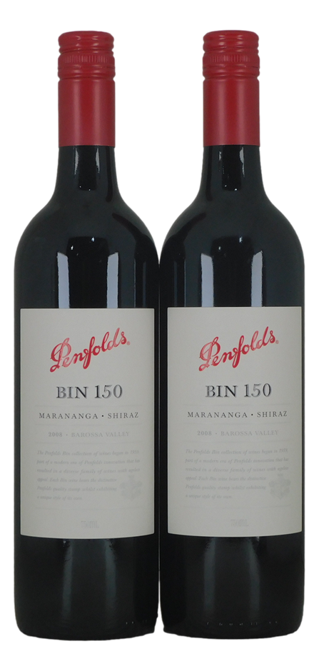Penfolds Bin 150 Shiraz 2008 (2x 750mL), Barossa.