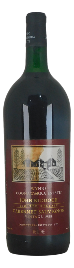 Wynns John Riddoch Limited Release Cabernet Sauvignon 1988 (1x 1.5L), SA.