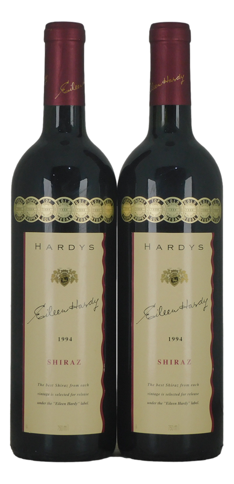 Hardy`s Eileen Hardy Shiraz 1994 (2x 750mL) McLaren Vale, SA.