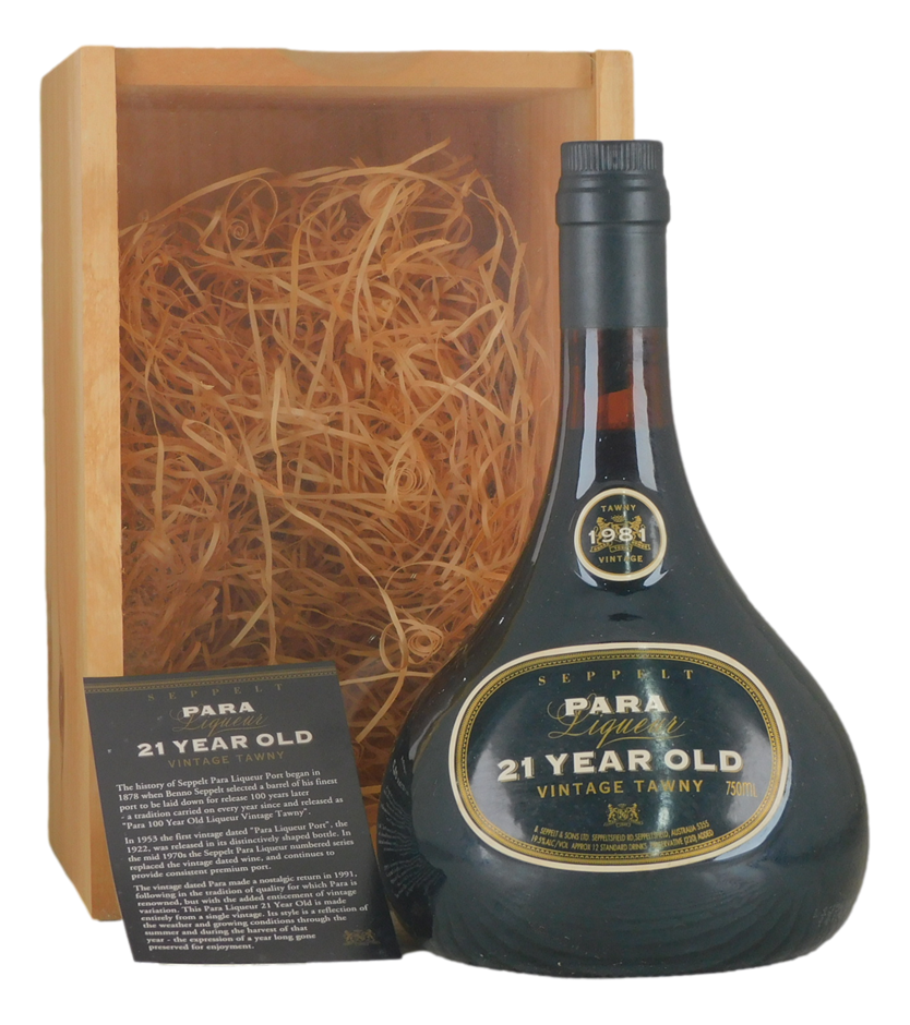 Seppeltsfield Para Liqueur 1981 Vintage Tawny (1x 750mL), SA.