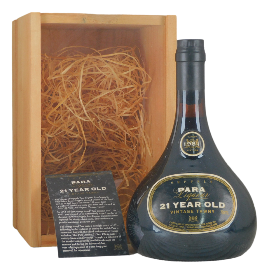 Seppeltsfield Para Liqueur 1981 Vintage Tawny (1x 750mL), SA.