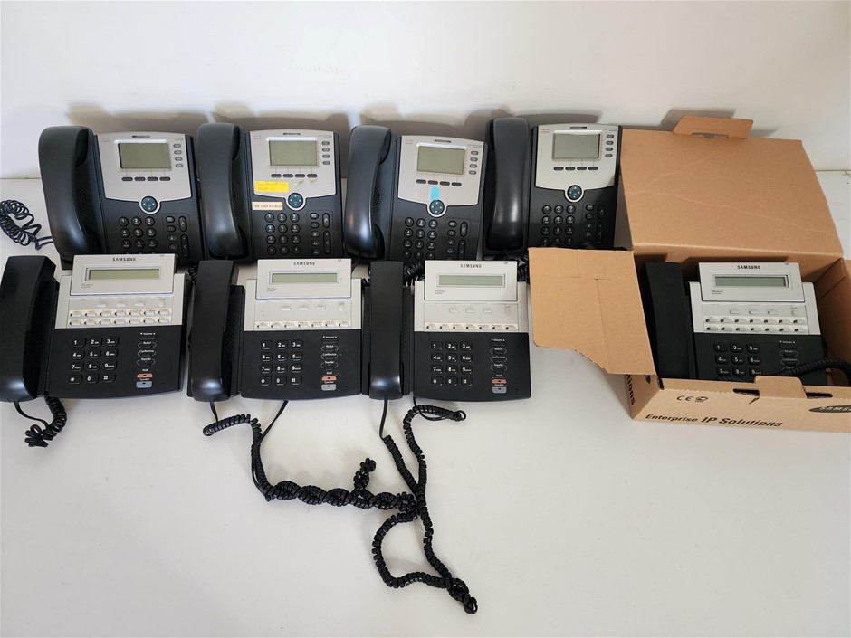 8 x iP Phones & Telephone System
