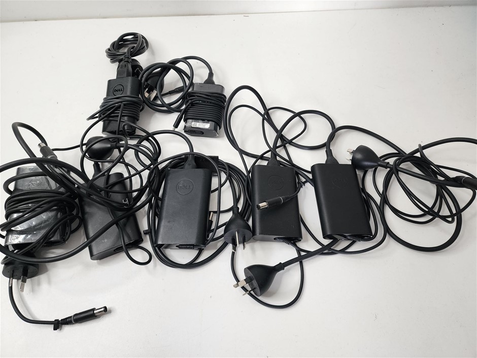 7 x Dell AC Laptop Adapters
