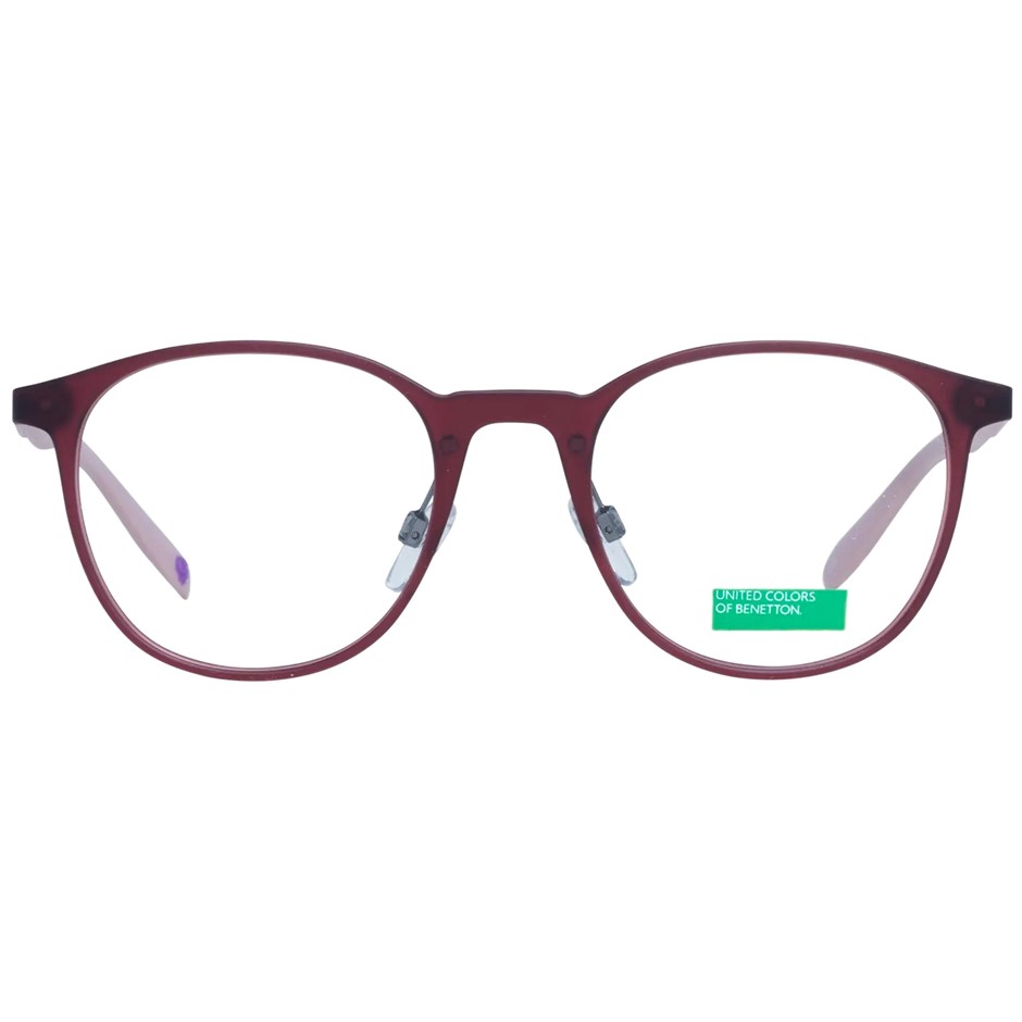 BENETTON Glasses Frames, 51-20-145, Burgundy (275), BEO1010. RRP: $100. NB: