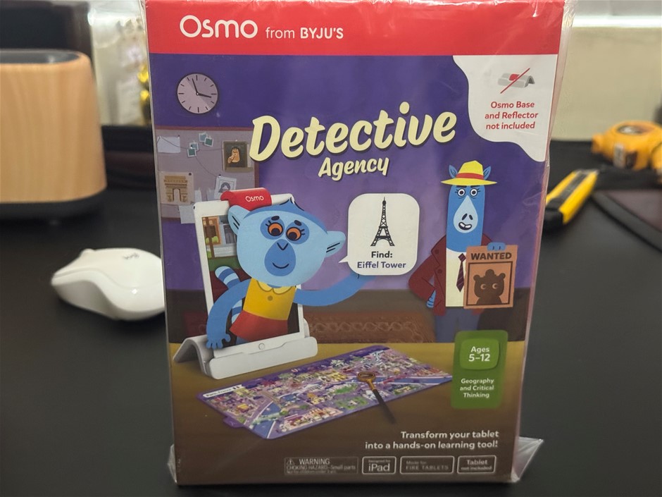 Osmo Detective Agency  Interactive ­Mystery & Geography Game
