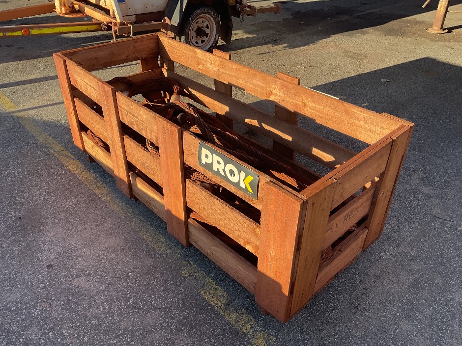 Crate of Wire Rope