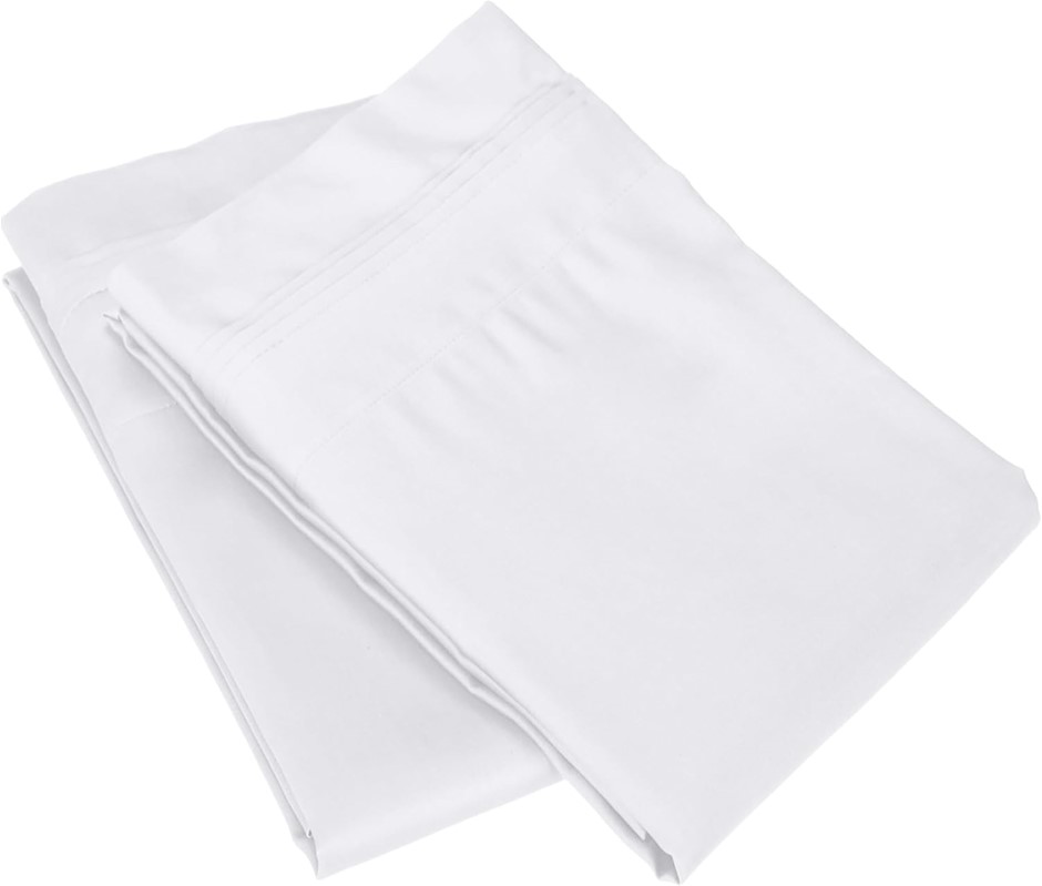 SUPERIOR 1000 Thread Count 100% Egyptian Cotton, Single Ply, Standard 2-Pie
