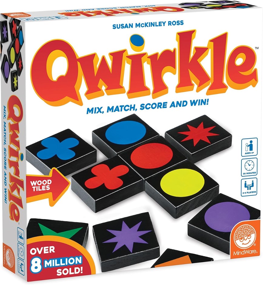 2 X QWIRKLE Board Game.