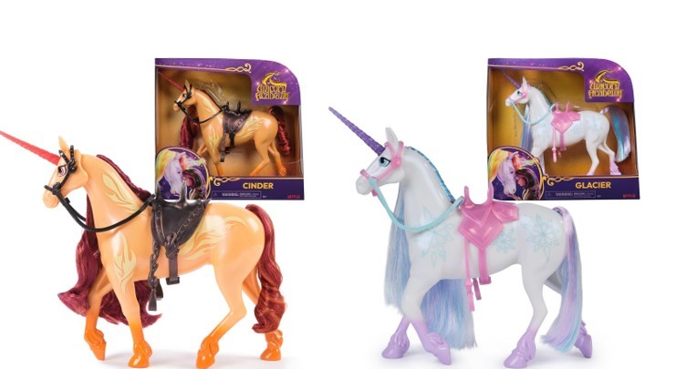 1 x Unicorn Academy, Glacier Unicorn 1 x Unicorn Academy, Cinder Unicorn