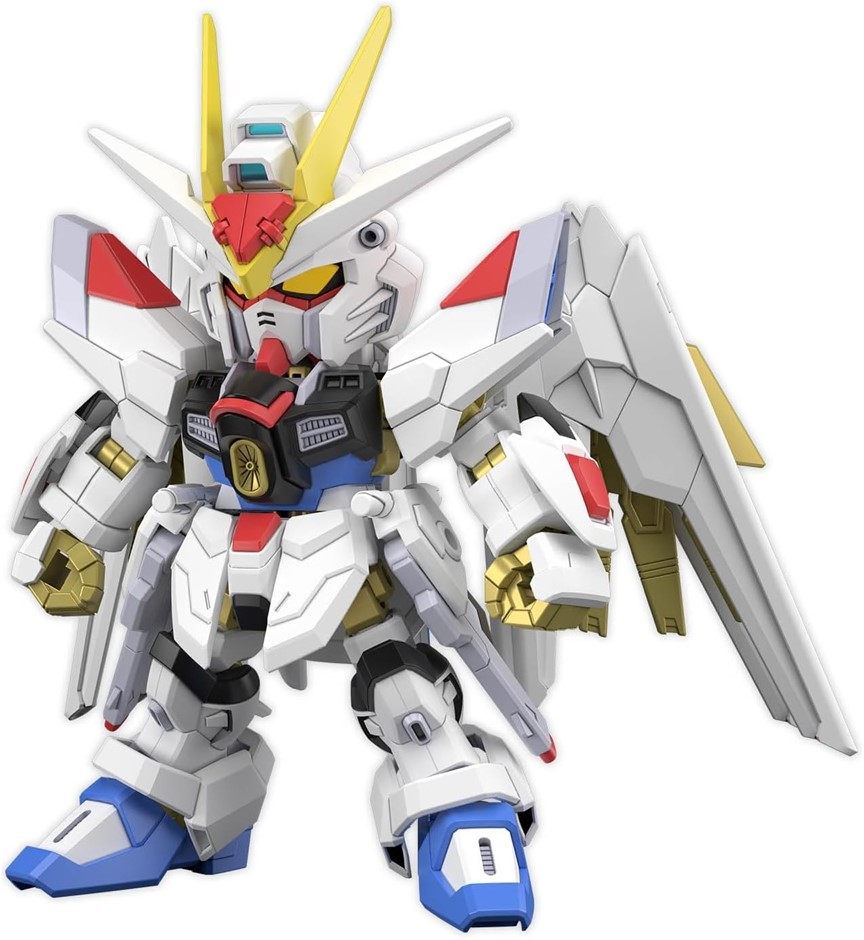 2 X BANDAI Hobby SD Gundam Cross Silhouette Mighty Strike Freedom Gundam Mo