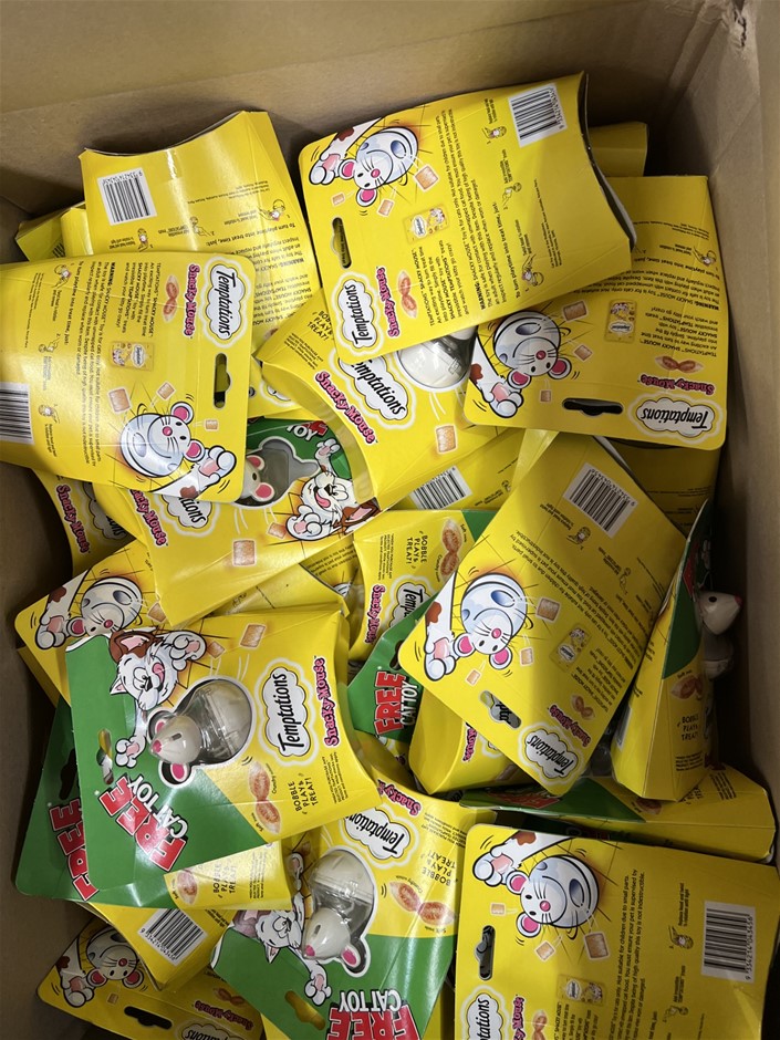 25 x TEMPTATIONS Snack Mouse Cat Toy.