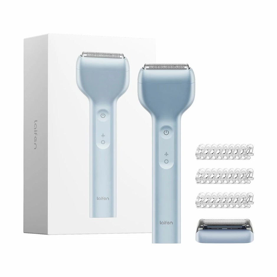 LAIFEN T1 Pro 1-Blade Shaver, Blue. N.B: Has been used & missing spare guar