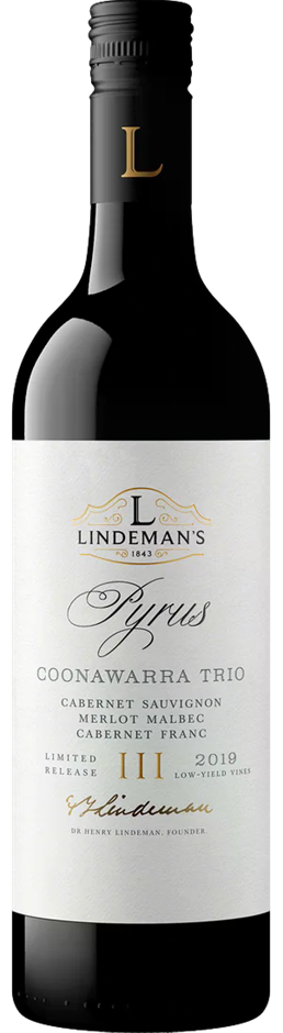 Lindemans Trio Pyrus Cabernet Blend 2024 (6x 750mL) Coonawarra