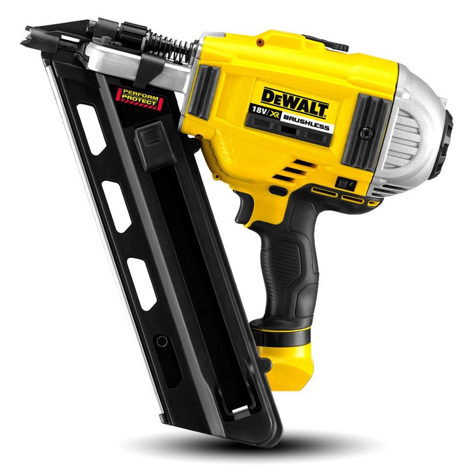DEWALT 18V XR Li-ion Brushless 2-Speed Framing Nailer, Skin Only. NB: Not W