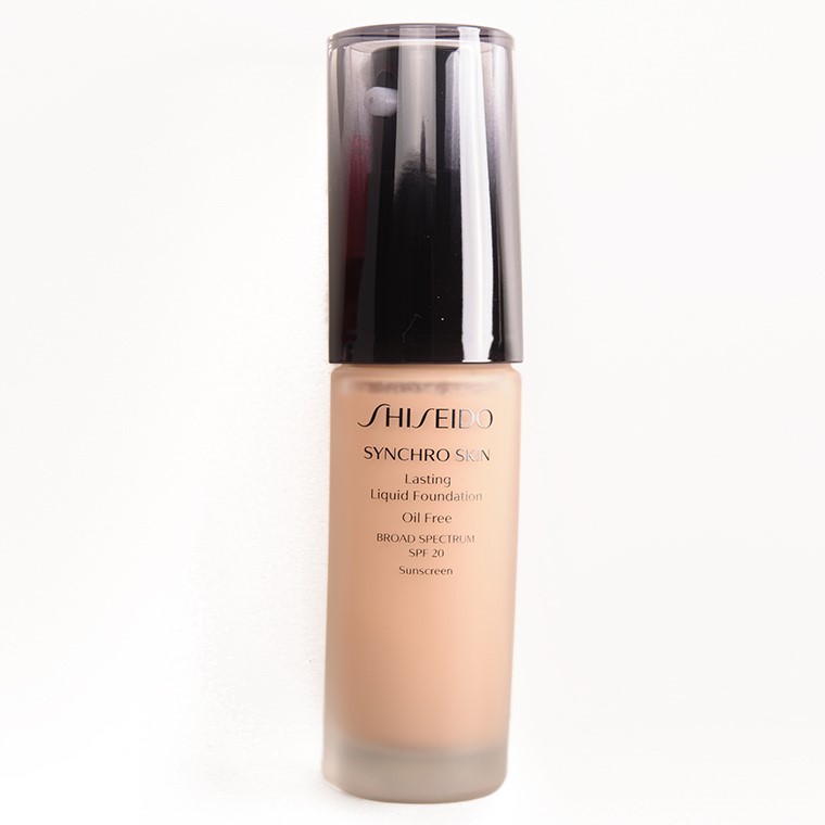 Shiseido Synchro Skin Lasting Liquid Foundation Shade Rose 3 SH13126T
