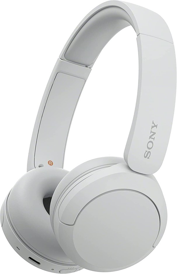 SONY WH-CH520 Wireless Headphones, White. NB: minor use, no box