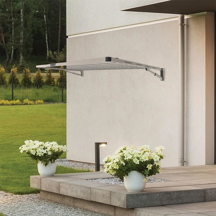 Hills Everyday Single Folding Frame Clothesline Galvanised Steel Autumn Sto