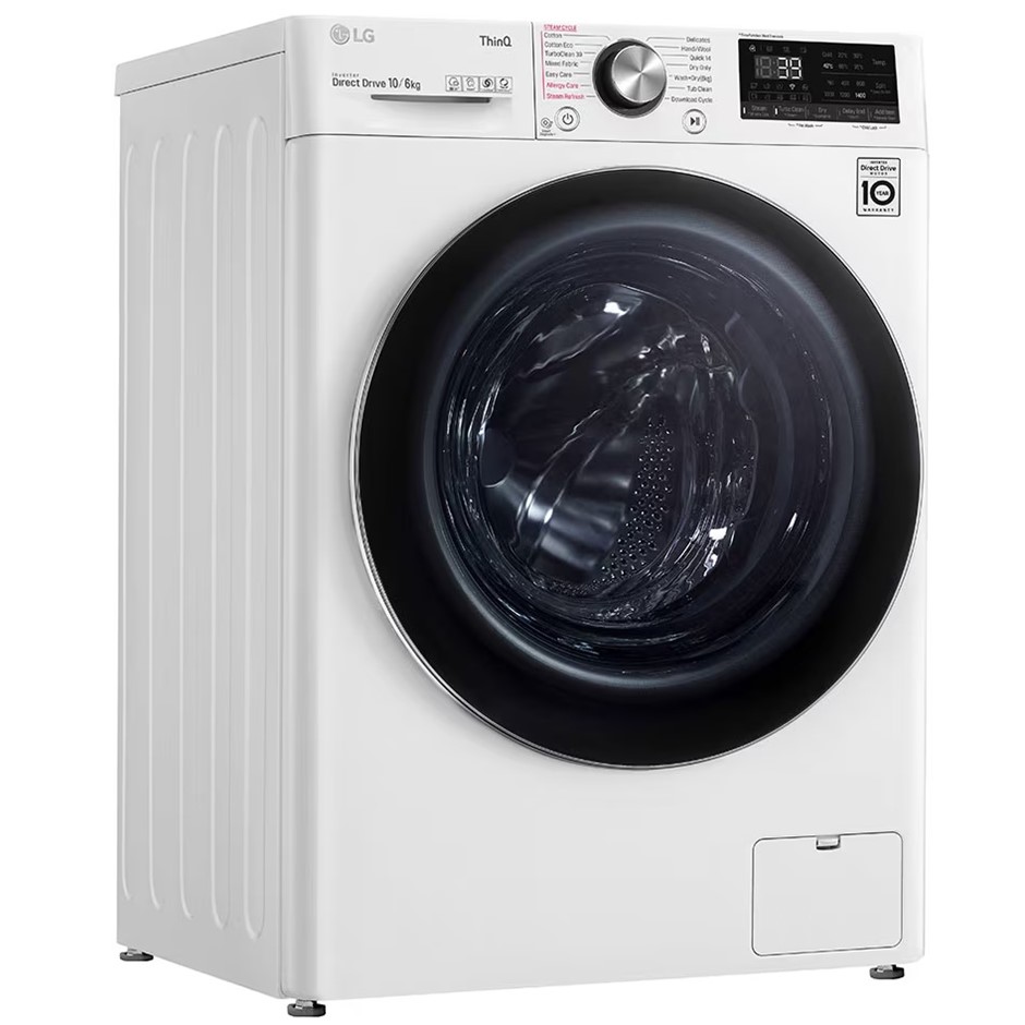 LG 10kg/6kg Series 9 Front Load Washer Dryer Combo with Steam+ NB: obvious