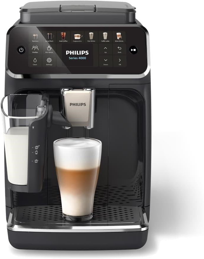 PHILIPS 4400 Series Fully Automatic Espresso Machine Quick-to-Clean LatteG