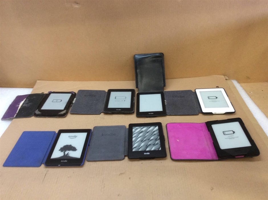 Amazon Kindle Mix Model E-book Reader (Lot of 7)