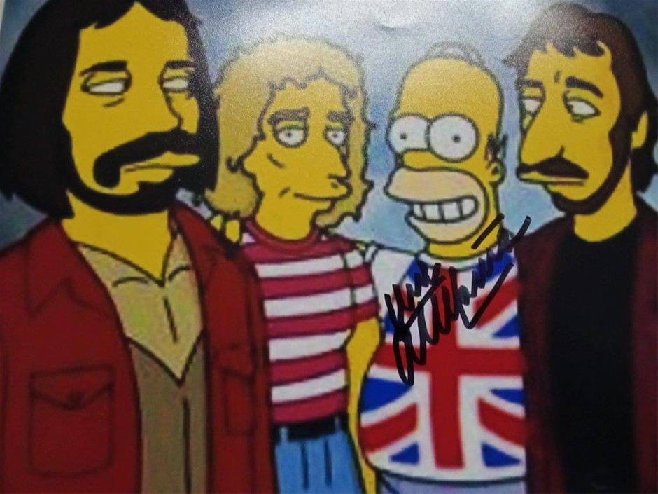 HOMER SIMPSON' SIGNED BY DAN CASTELLENO