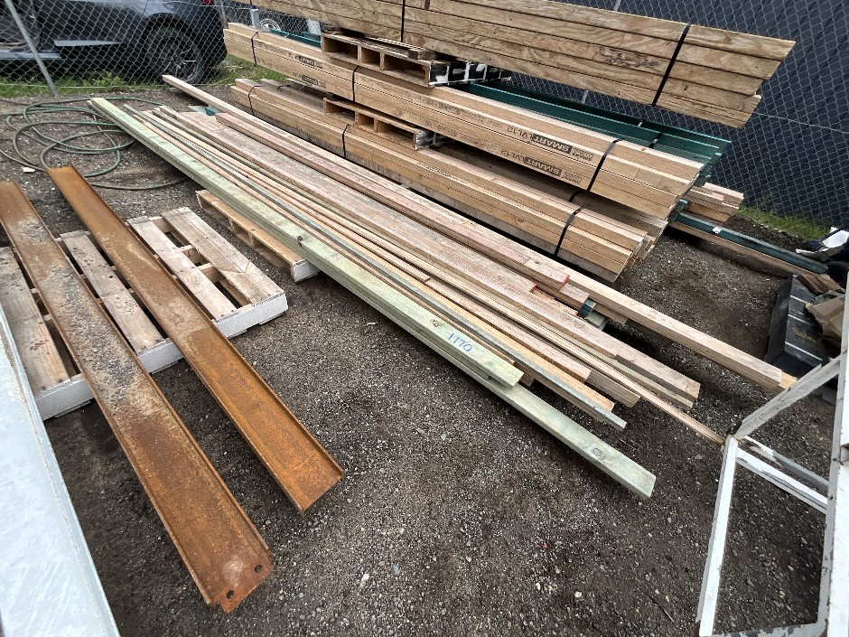 Pallet of structural timber - Unused
