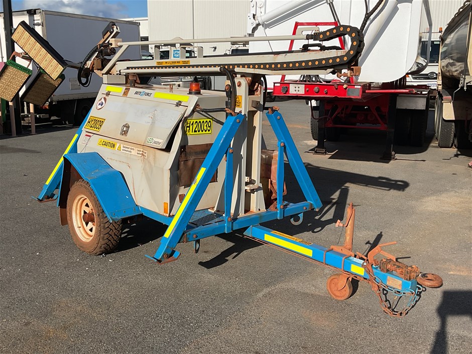 2023 Briteforce Single Light Tower Trailer