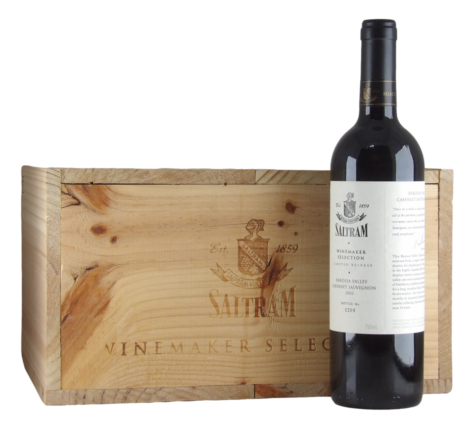Saltram Winemakers Selection Cabernet Sauvignon 2002 (6x 750mL), Barossa