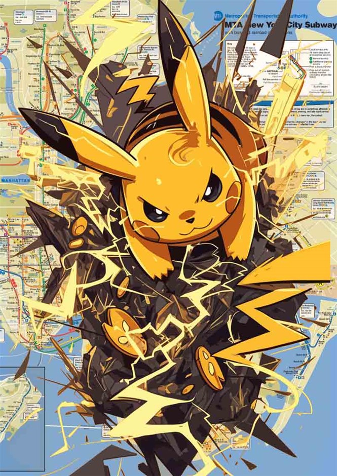 Death NYC Ltd Ed. Signed Graffiti Pop Art Print
