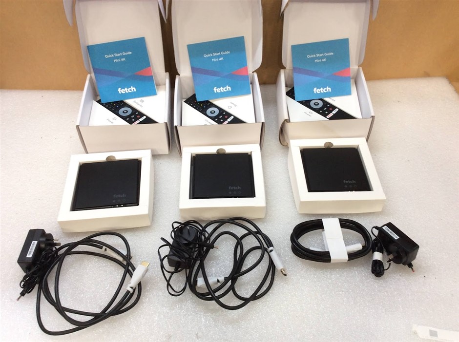 Fetch TV H671T HyBroad Media Hub (Lot of 3)